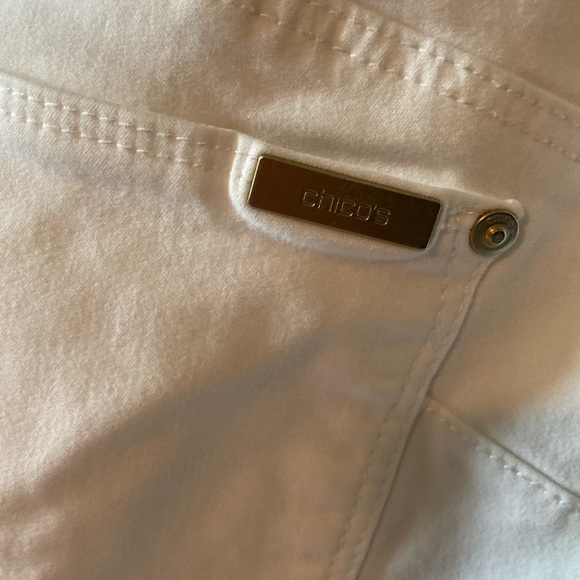 Chico’s cropped pants 1.5 32” 10/12 stretch - Picture 4 of 4